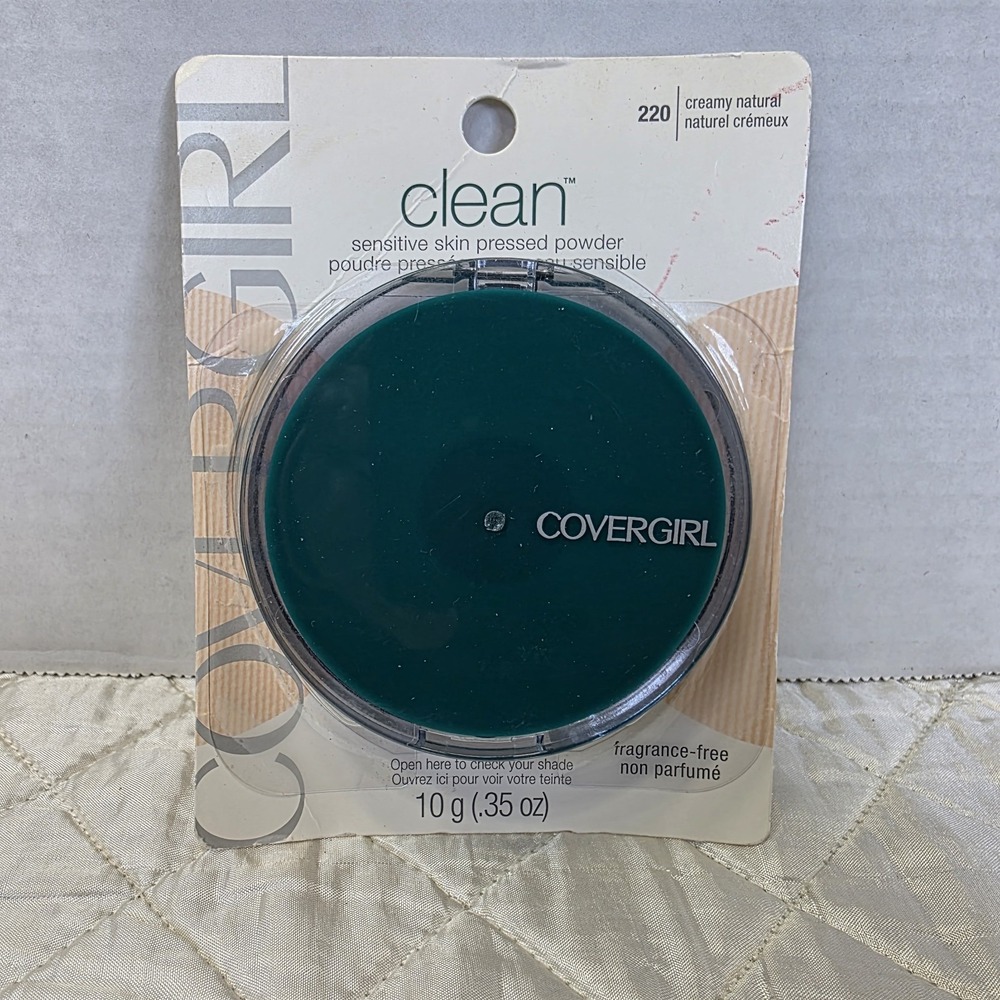 Covergirl Clean Sensitive Skin Face Pressed Powder #220 Creamy Natural